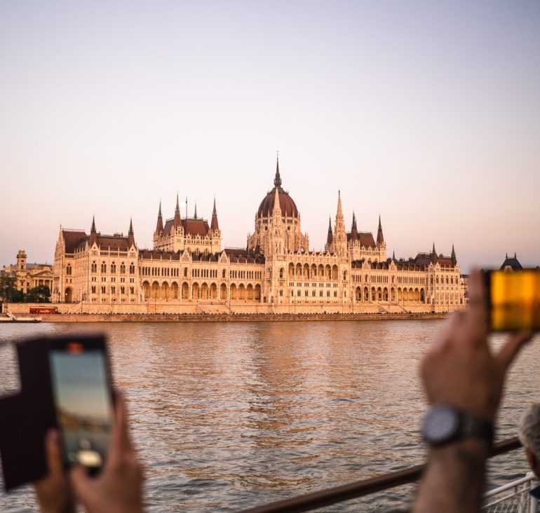 Parliament view from Boat by day#1